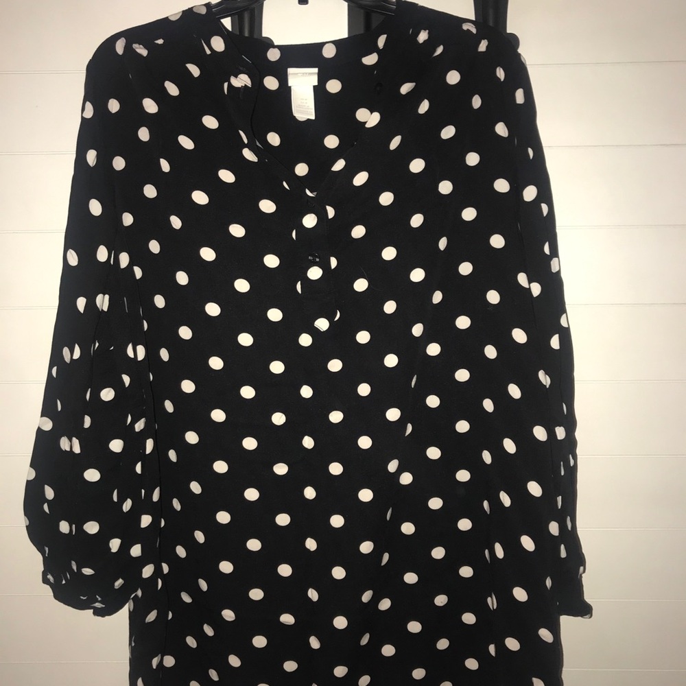 Polka dot tunic